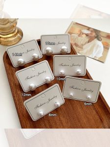 Elegant Pearl Stud Earrings Womens Fashion Miniature Design Sensation Small Crowd Autumn Winter Fine Jewelry Ear Decor