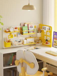 ตู้เก็บของติดผนังแบบมีแม่เหล็ก ชั้นวางของแบบมีรู ชั้นวางของมุมแบบไม่ต้องเจาะ ชั้นวางของสำหรับใช้ในบ้าน อุปกรณ์เสริม