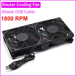 เครื่องทำกล่องทีวีเย็นคอมพิวเตอร์พัดลมทำความเย็นเราเตอร์เงียบ5V พร้อมสาย USB 80Mm76CFM พัดลมระบายความร้อน240Mm 360Mm สำหรับเซิร์ฟเวอร์ตู้เก็บเครือข่ายระบายความร้อน