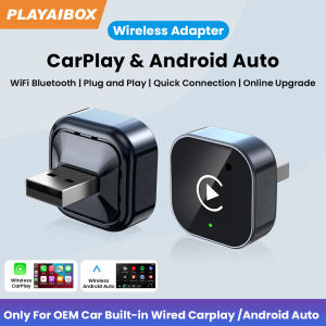 Wireless CarPlay Android Auto Adapter USB Dongle Smart Mini Box Plug And Play Universal For VW Toyota Nissan Honda Ford Benz Kia