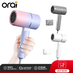 ORAI Portable fold Electric Blue Anion Blower Hair Dryer Salon Blowers Professional Quick Dry Hairdryer Not Damage Hairs