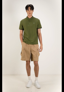 Skechers Men Skechers Authentic - Lounge Polo Tee - SL425M403-0104  Lelaki