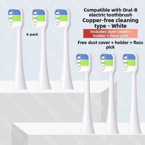 Electric Toothbrush Heads Compatible with Honor Lebooo 2S Star Diamond Universal for Huawei Deep Cleaning Adult Soft Hardness