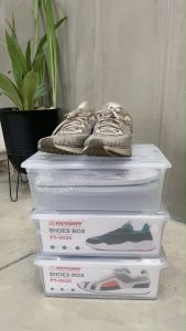 LUCKY HOME กล่องใส่รองเท้า P5-0026 (ไม่ได้มากสุด 32 หันด้าน) ขนาด (กว้าง x ยาว x สูง) (ด้านบนฝา): 23 x 33 x 12 cm