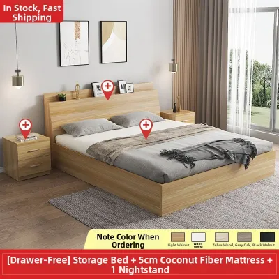 Multifunctional Storage Bed