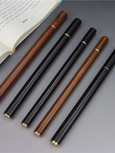 กล่องใส่ท่อนอโรมาไม้สีดำทองแดงแบบเรียบง่าย กล่องใส่ท่อนอโรมาขนาดเล็ก กล่องใส่ท่อนอโรมาแบบลำลอง กล่องหอมสำหรับใช้ในบ้าน