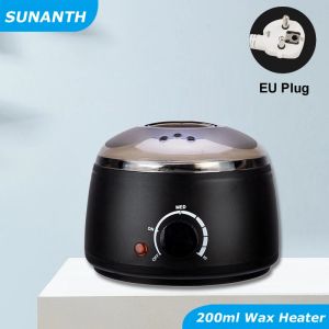 200ml Portable Therapy Machine Wax Warmer Electric Hair Removal Kit Facial Bikini Area Armpit- Melting Pot Hot Wax Heater