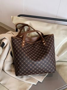 Túi Xách Nữ Thời Trang Retro Spring 2025 Túi Tote Đeo Vai Dung Tích Lớn Phong Cách Hàn Quốc Thời Trang Túi Xách Đi Làm