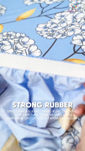 Akiko -  Bed Cover Set Fitted 180x200 King Minimalist Aesthetic Tinggi 20 cm