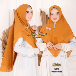 BISA COD! Hijab Instan Kepala Soft Pet Antem Kode ERIN Bahan Ceruti Babydoll By Ory AjeZas Collect