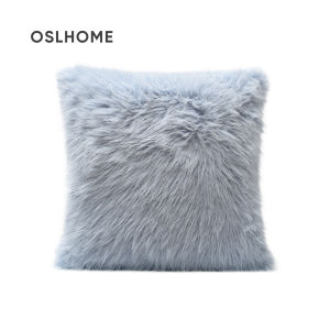 Hiện Đại Đơn Giản Ghế Sofa Phòng Khách Dệt Kim Cao Cấp Cảm Giác Gối Nhẹ Sang Trọng Mẫu Trang Trí Phòng Đệm Màu Xanh Thương Hiệu Osier