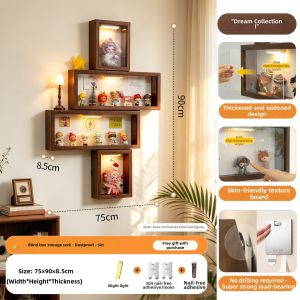 ARTPIONEER | Dust-Proof No-Drill Display Rack for Blind Boxes