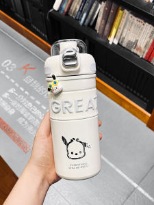 Cốc Nước Thể Thao Di Động Đơn Giản Cho Học Sinh Cốc Nước Ấm Giữ Nhiệt Cốc Nước Thẳng Dễ Uống Mùa Đông Cốc Nhựa 500ml