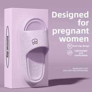 BAIMUQINGCHEN | Pregnant Women Slippers Anti-slip Summer Indoor