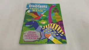 Dinosaurs Paint With Water Colouring Actvitity Book For Kids to Paint Dinosaurs & Fascinating Scenes