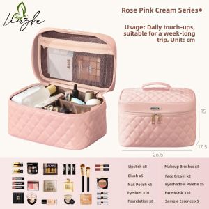 LIUZHE | High-end Portable Toiletry Bag Large Capacity with Compartments