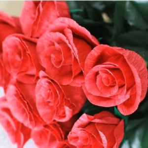 Floral Arrangement Making Bright Color Crepe Paper High Quality Roll Diy Decorative Flower Gift Packaging Wedding Decoration
