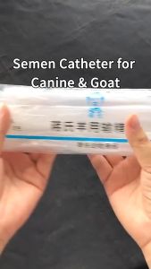 10 Pcs Disposable AI Catheter For Dog & Goat Artificial Insemination Cross Breeding Semen Pipes Tube Dog Catheter
