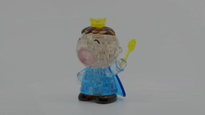 Jigsaw Puzzle Play N Learn 3D Crystal Puzzle Sanrio Minna No Tabo