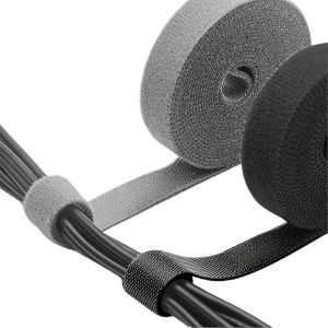 1/5M Cable Organizer Cable Management Wire Winder Tape Earphone Mouse Cord Management Ties Protector For iPhone Xiaomi Samsung