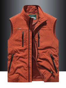 AOHE | Multipocket Windproof Quick-dry Stand-collar Vest