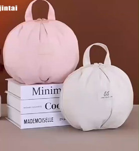 พร้อมส่ง ถุงเก็บชุดชั้นในทรงกลม กระเป๋าเก็บของแบบพกพาสําหรับการเดินทางเสื้อผ้าที่แนบสนิท บรรจุภัณฑ์เสื้อชั้นในและถุงจัดระเบียบJINTAI