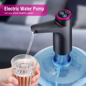 iTinc Automatic Electric Intelligent Water Pump Fast Pumping One Touch Control USB Rechargeable Portable for Kitchen Office Outdoor Drink Dispenser