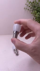 หลอดไฟ Led 2W สำหรับตู้เย็นโคมไฟ E12 E14สีขาวอบอุ่น110V 220V 12V 24V สำหรับตู้เย็นโคมไฟไฟแสดงสถานะตู้เย็นข้าวโพดขนาดเล็ก20W ชุดไฟบ้านตัวเปลี่ยนฮาโลเจน360 ° ตกแต่งห้องนอนคืน lampada Ampoule