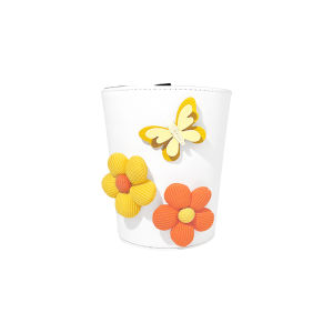 SANZHIXIONG | Creative Butterfly Flower Car Trash Bin Multifunction Storage Hanging Organizer