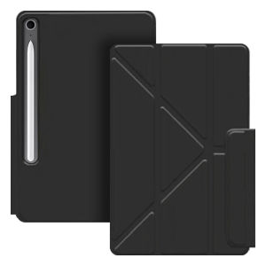 For New SAMSUNG Galaxy Tab S11 2025 S10 Lite Fe Plus S9 S8 S7 Fe 11" 12.4 13.1 Smart Cover Vertical Stand Y-Shaped Magnetic Case