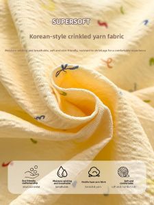 KAMONI | Single Person Pure Cotton Duvet Cover 150x200x230