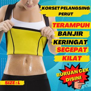 Korset Bakar Lemak Cami Shapewear Pengurus Perut FS012