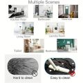 Natural Woodland Charm Tree Ring Pattern Round Rug Wood Log Floor Mat Trunk-Inspired Carpet Decorative Wood Crack Design Room. 