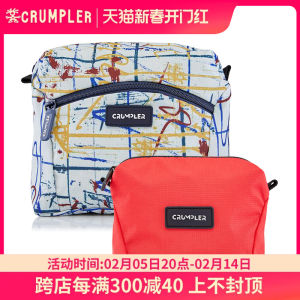 Crumpler กระเป๋าเก็บสายไฟสายดาต้าเมาส์อุปกรณ์อาบน้ำพกพาสะดวกสำหรับเดินทางกระเป๋าเก็บเครื่องสำอาง