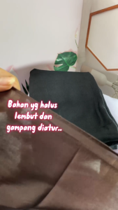 HIJAB SEGI EMPAT VOAL PREMIUM JAIT TEPI