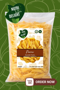 Penne Pasta Premium Italian Style Pasta | Tube Shaped Pasta for Creamy Sauces Baked Pasta & Pasta Salad | 250g 500g 1kg