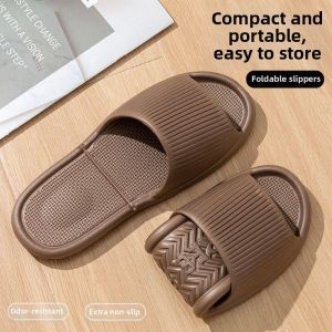 BAIXITANG | Portable Travel Slippers Foldable Non-slip Bath Slippers