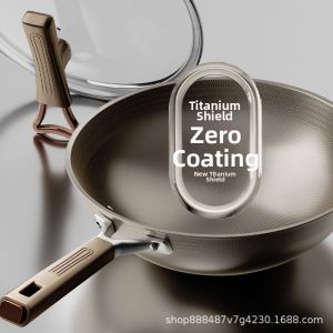 Double-Sided Titanium Anti-Stick Frying Pan
