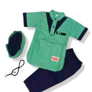 BAJU MUSLIM ANAK TERBARU KOKO ZAIN PLUS PECI 1-12 TAHUN BAJU KOKO ANAK LAKI-LAKI KEKINIAN