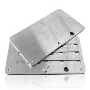 Stainless Steel Wire Drawing Password Notebook 24 Lines Mnemonic Word Sign Bit B Machine Mechanical Password Stainless Steel Notebook