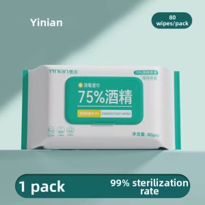 Yinian | Alcohol-containing Antibacterial Disinfection Wet Wipes