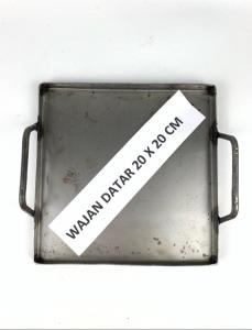 Wajan Datar & Kuali Universal Serbaguna: Bahan Besi Plat Tebal & Alat Memasak Anti Karat