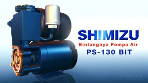 MÁY BƠM NƯỚC TĂNG ÁP SHIMIZU PS-130BIT (125W)
