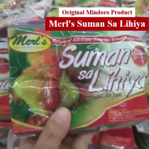 Suman sa Lihiya with Pure Coco Jam Merls Filipino Native Delicacy Traditional Rice Cake Pasalubong Merienda