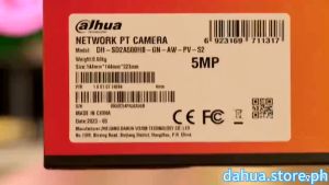 Dahua Full-color 3MP/5MP IR and White Light Network PT Camera Two way voice call Wi-Fi camera