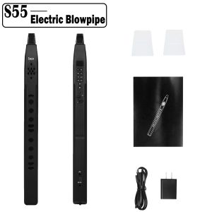 IRIN | IRIN Electric Blowpipe Mini Electric Saxphone Flute Bluetooth Connection Pushbutton Removable Mouthpiece Electronic Instruments