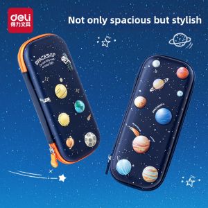 deli | 3D Stereo Large Capacity Multifunctional Pencil Case