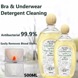 Underwears Clothes Washing Laundry Liquid For Girls Period Washing panty detergent liquid Detergent 500ml Washing Liquid Laundry Detergent 3 in1 Perfume Antibacterial Soft laundry detergent