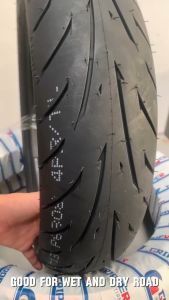 GRIPPER Classic Tubeless Motorcycle Tire 10‘’ 12‘’ 13/14/17 Inch with Free Sealant & PITO - High-Performance Racing Tyre