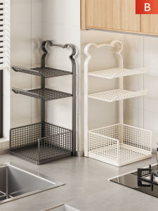 Multifunctional Prep Area Kitchen Storage Rack